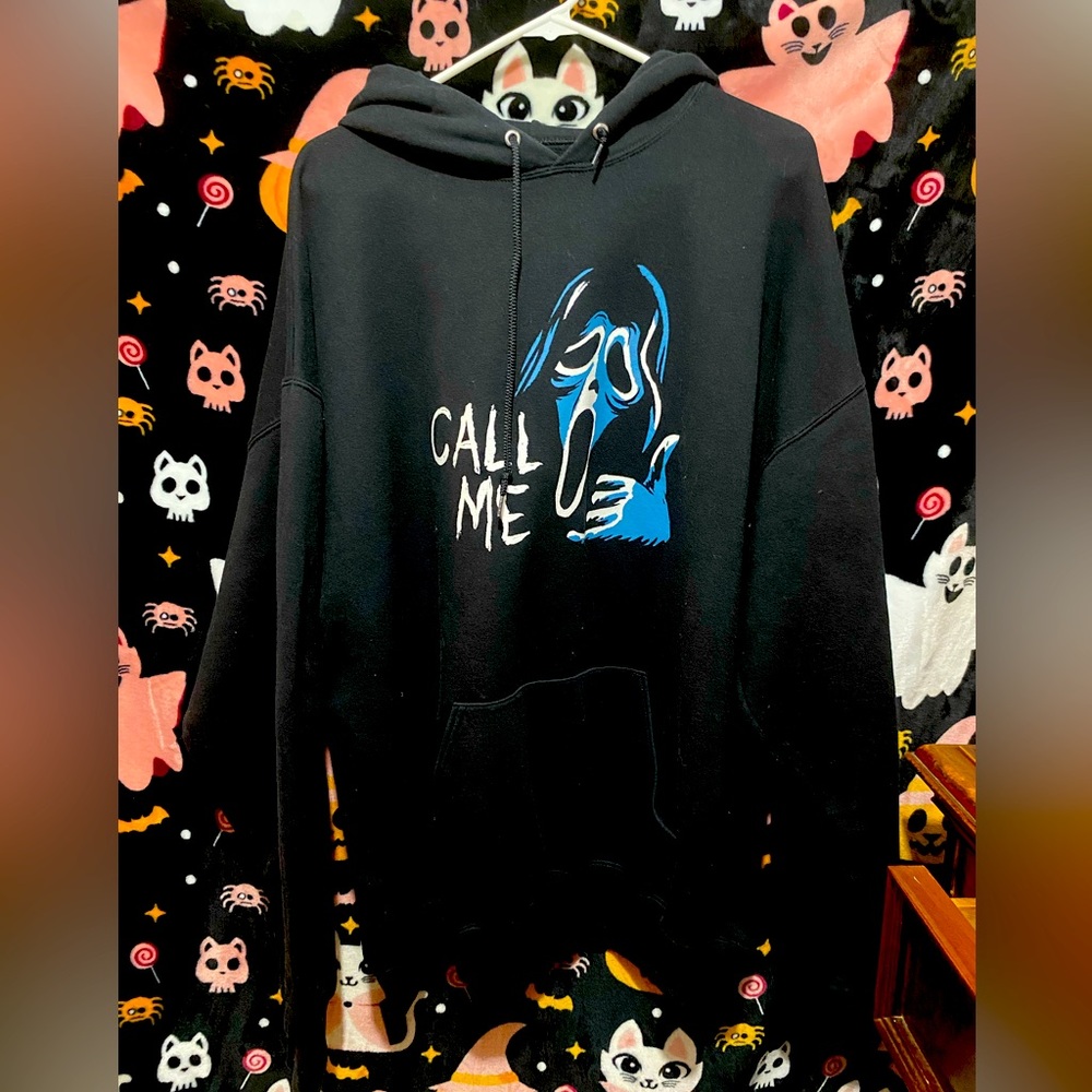 Hot Topic SCREAM Ghostface Hoodie 2XL